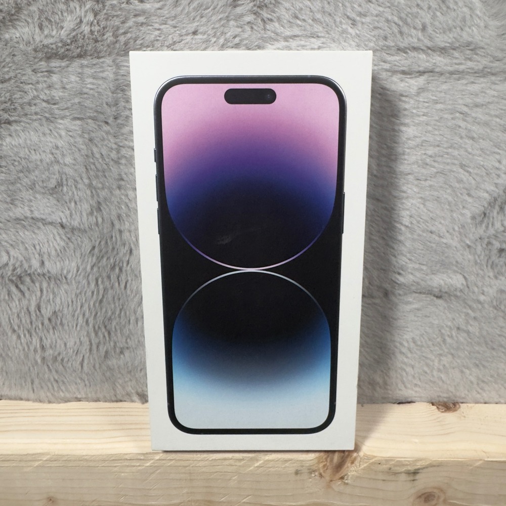 Apple iPhone 14 Pro Max 256GB Deep Purple A2651 MQ8W3LL/A Box‎ Only